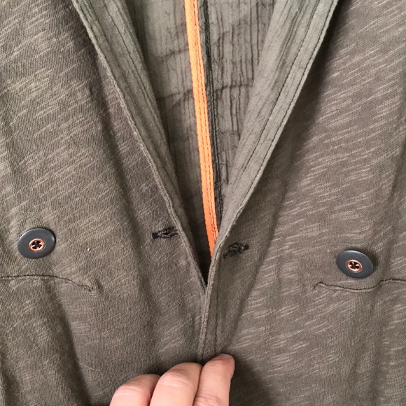 Free people army green and olive green cardigan - Picture 3 of 14